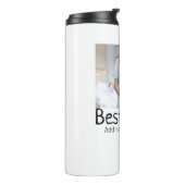 最高のナース追加フォト名文字医師hosp タンブラー (回転左)