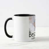 最高のナース追加フォト名文字医師hosp マグカップ (左)