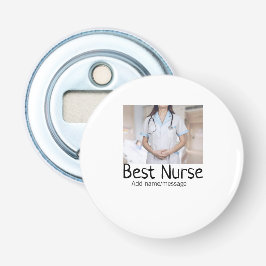 最高のナース追加フォト名文字医師hosp 栓抜き