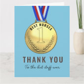 最高のナース カード (正面)