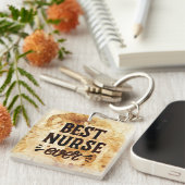 最高のナース キーホルダー (正面右)