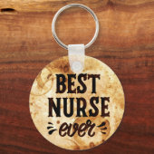 最高のナース キーホルダー (正面)