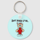 最高のナースTシャツとギフト キーホルダー (正面)