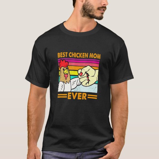 最高のニワトリママ カントリー ファーム ギ Tシャツ (正面)
