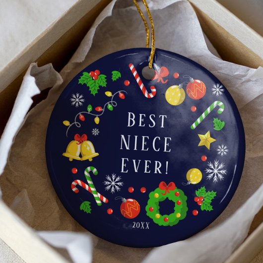 最高のニースエバークリスマス飾り セラミックオーナメント