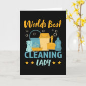 最高のハウスキーピングギフト カード (黄色い花)