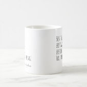 最高のハグ、最高のアドバイス、最高の友達 母の日 コーヒーマグカップ (中央)