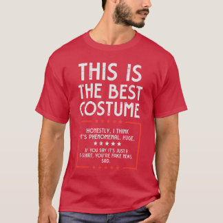 最高のハロウィンのコスチューム 笑える メンズ レディース Tシャツ