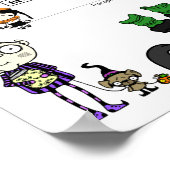 最高のハロウィーン仮装コンテスト ポスター (角)