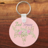 最高のハート キーホルダー (正面)