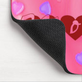 最高のハート マウスパッド (コーナー)