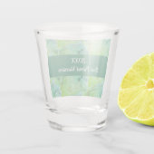 最高のバケーショング芸術的リーンガールズトリップ ショットグラス (裏面)