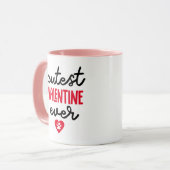 最高のバレンタインデー…あなたのロットワイラー マグカップ (正面左)