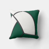 最高のバレーボールのコーチの贈り物、全選手の名前 クッション (裏面)