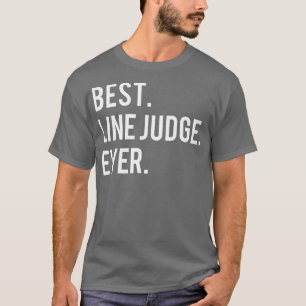 最高のバレーボールの行おもしろい裁判官 Tシャツ