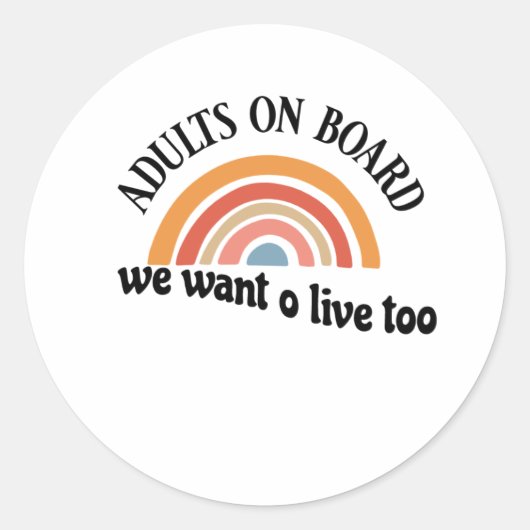 最高のバンパーステッカー ラウンドシール (正面)