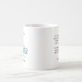 最高のバーチャル先生 | 遠隔授業コーヒー コーヒーマグカップ (中央)