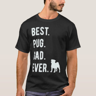 最高のパグのパパ メンズパグ 犬のパパ Tシャツ