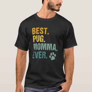 最高のパグママは私 パグの母の日ギフト Tシャツ