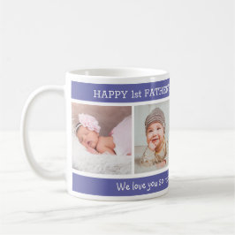 最高のパパが父の日の4日目にめでたく幸せ  コーヒーマグカップ