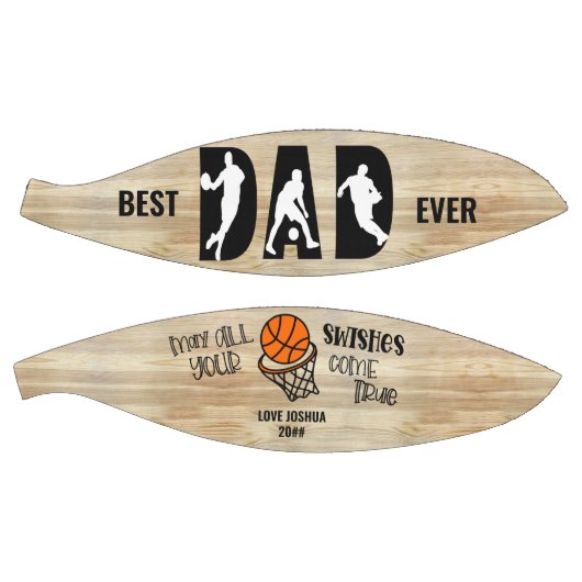 最高のパパが真を来に消えパーソナライズされたる バスケットボール (パネル)