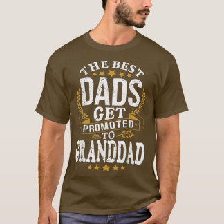 最高のパパがGRANDDADに昇格 Tシャツ