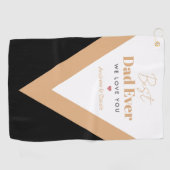 最高のパパだ！ ゴルフタオル (横)