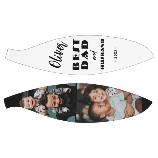 最高のパパと夫の父の2枚の写真 バスケットボール (パネル)