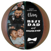 最高のパパと夫エレガントネクタイ バスケットボール (縦)