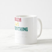 最高のパパと義理父かわいい父の日の贈り物 コーヒーマグカップ (正面右)