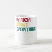 最高のパパと義理父かわいい父の日の贈り物 コーヒーマグカップ (中央)