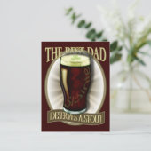 最高のパパにスタウトを ポストカード (スタンド正面)