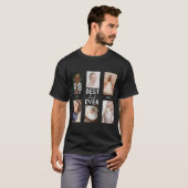 最高のパパのカスタマイズが可能な年と画像 Tシャツ (正面フル)