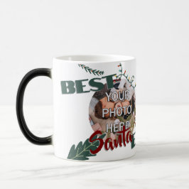 最高のパパのサンタ・エバー・クリスマ・ギフトパーソナライズされた モーフィングマグカップ