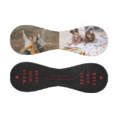 最高のパパの写真コラージュHappy Father's Day 野球ボール (パネル)