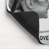 最高のパパの名前をカスタムする写真クール父の日 マウスパッド (コーナー)