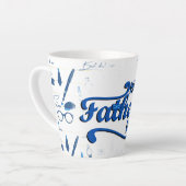 最高のパパの日 カフェラテマグ (左アングル)