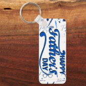 最高のパパの日 キーホルダー (正面)