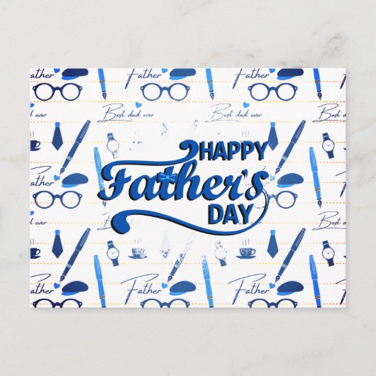 最高のパパの日 シーズンポストカード (正面)