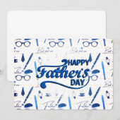 最高のパパの日 招待状 (正面/裏面)