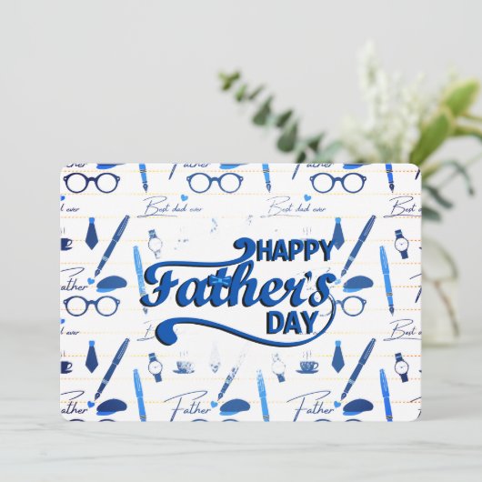 最高のパパの日 招待状 (スタンド正面)