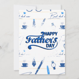 最高のパパの日 招待状