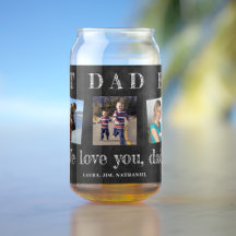 最高のパパの父の日の写真のコラージュカスタム