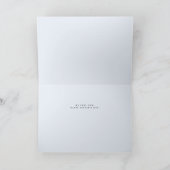 最高のパパの父の日の写真カード カード (内部)