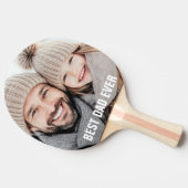 最高のパパの父の日の写真 卓球ラケット (横)