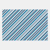 最高のパパの父の日の調整 ラッピングペーパーシート (正面2)