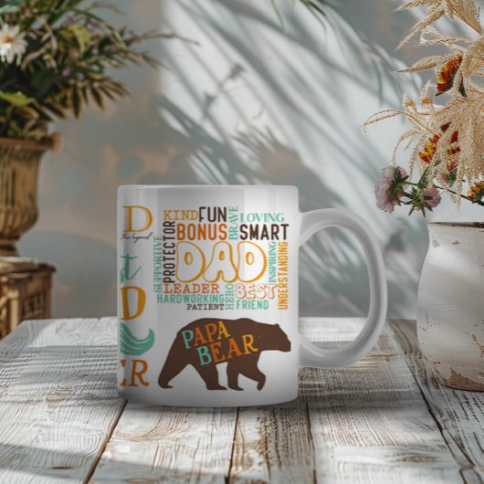 最高のパパの父の日クラシックマグ11オズ コーヒーマグカップ