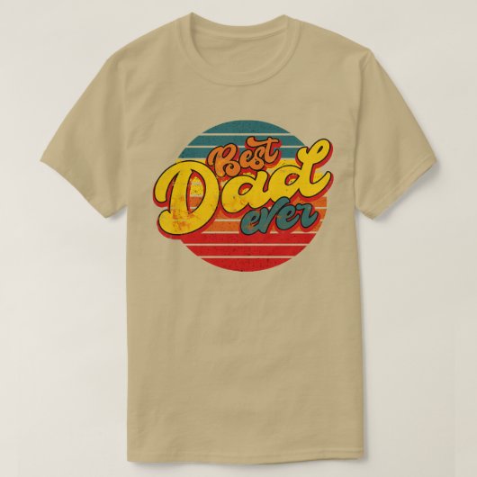 最高のパパの父の日 Tシャツ (デザイン正面)