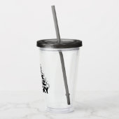 最高のパパの銀河系の日 アクリルタンブラー (左)