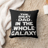 最高のパパの銀河系の日 クッション (ブランケット)